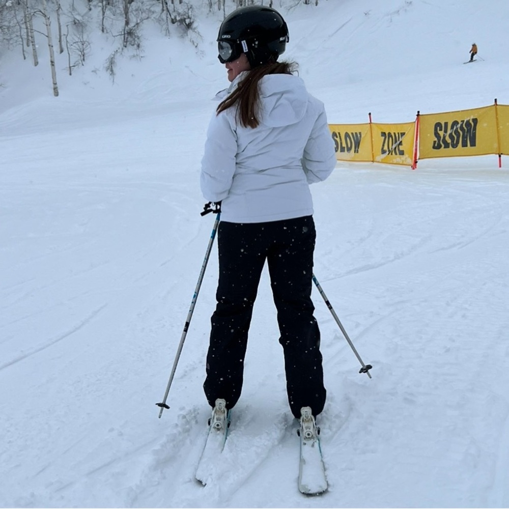 The North Face White Ski Jacket